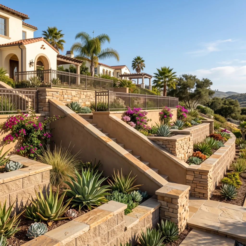 San Marcos Retaining Walls