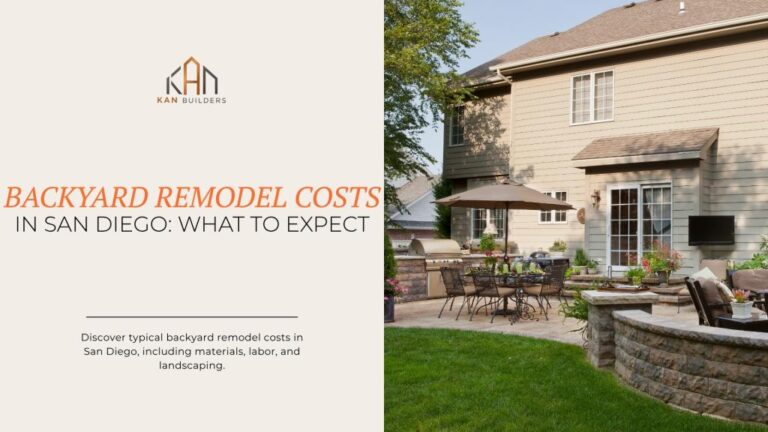 Backyard Remodel Costs in San Diego: What to Expect