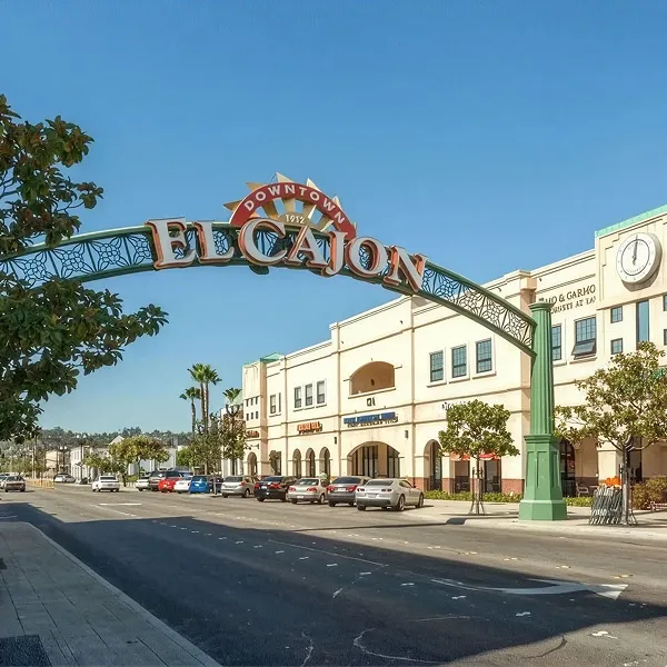 El Cajon neighborhood in San Diego