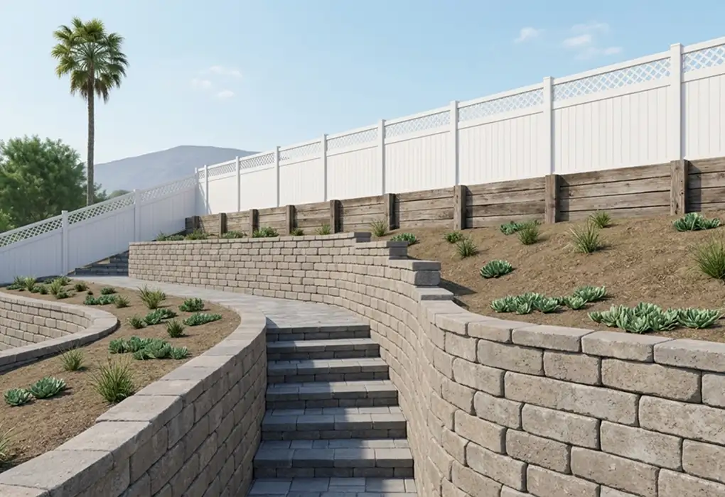 Homeowner's original backyard photo before design