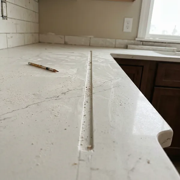 Natural stone and quartz countertops