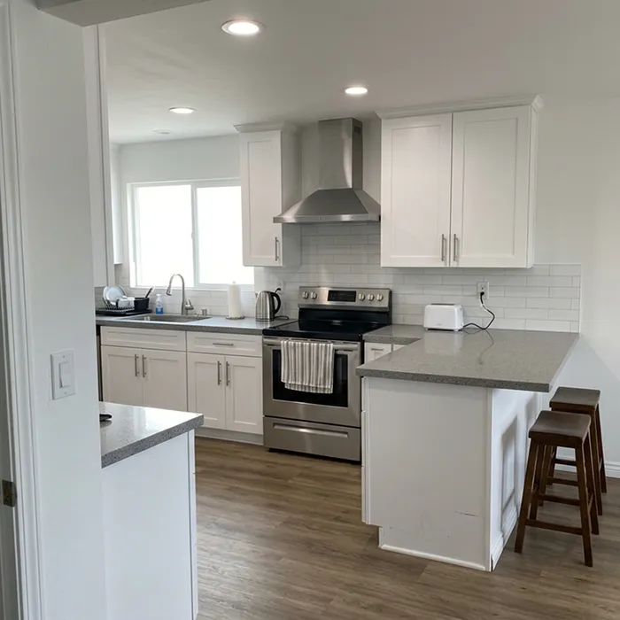 Kitchen Remodeling — white shaker kitchen