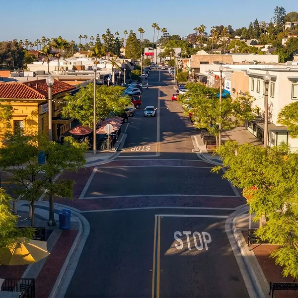 La Mesa neighborhood in San Diego