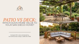Patio vs Deck: Which Adds More Value to Your San Diego Home?